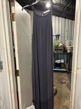 Double Zero Charcoal Maxi Dress